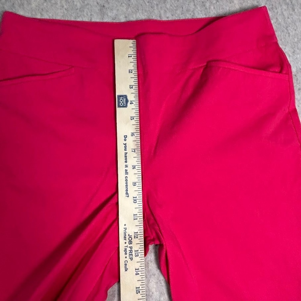 Chico's Perfect Stretch Shorts Wmn 2.5 Pink Pull On Bermuda Classic Chic Trendy - Picture 5 of 9